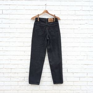 Vintage Levi's 550 Orange Tab Student Fit Jeans Black